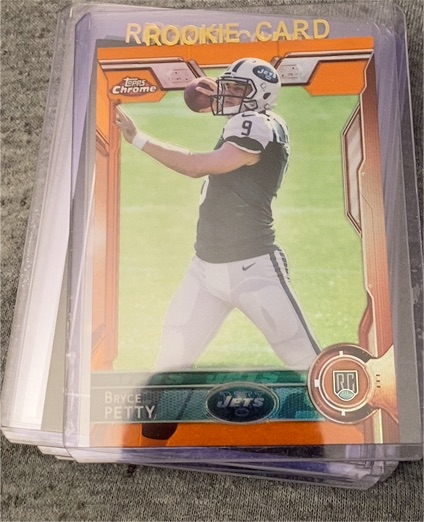 2015 Topps Chrome #137 Bryce Petty — front