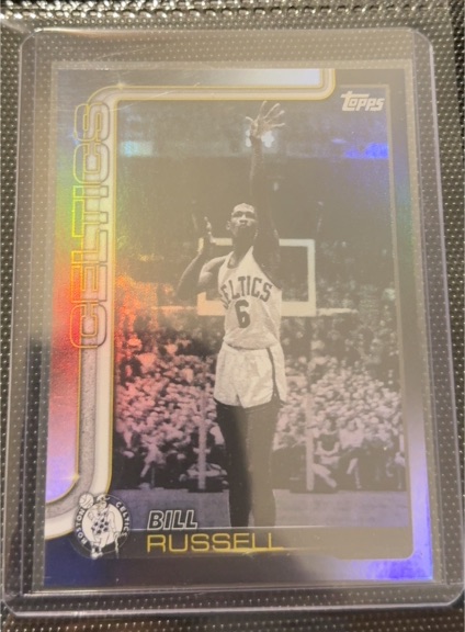 2025-26 Topps Basketball #251 Bill Russell — front