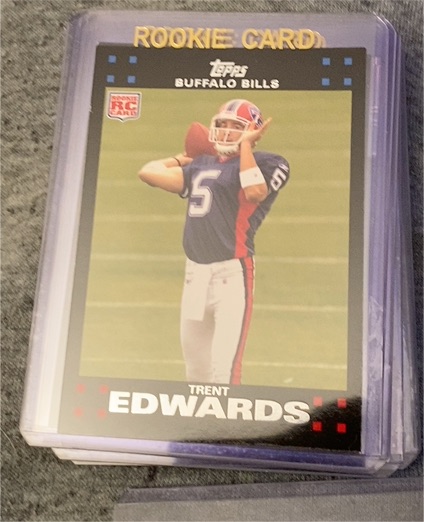 2007 Topps #291 Trent Edwards — front