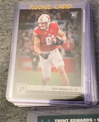2018 Panini #P Troy Fumagalli Rookie Card — front