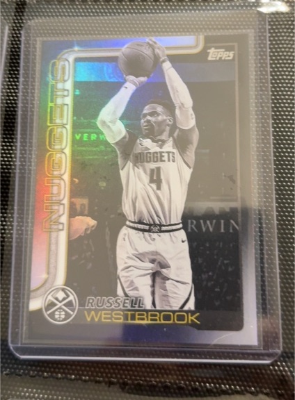 2025-26 Topps Basketball #104 Russell Westbrook — front
