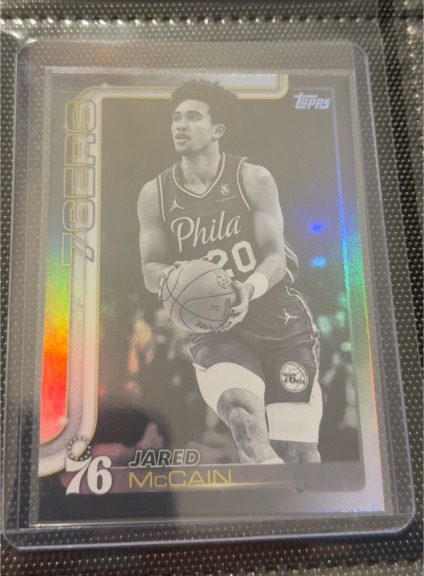 2025-26 Topps #24 Jared McCain — front