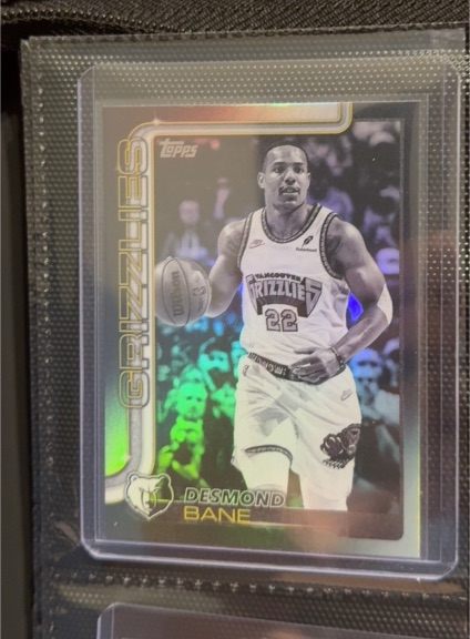 2025-26 Topps #185 Desmond Bane — front