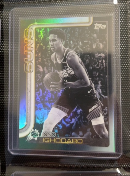 2025 Topps #160 Oso Ighodaro — front