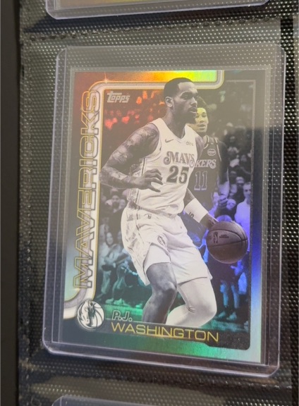 2025-26 Topps #173 P.J. Washington Jr. — front