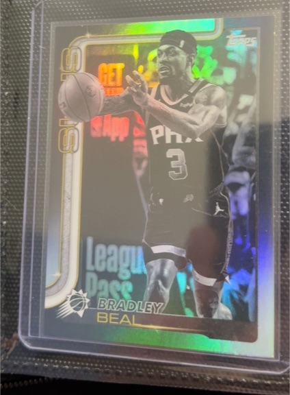 2025-26 Topps Blackout #158 Bradley Beal — front