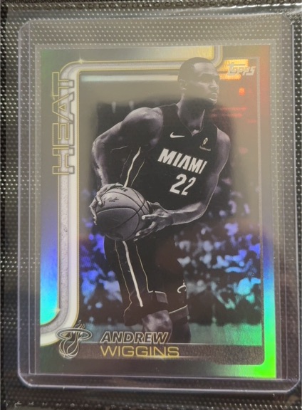 2025-26 Topps Basketball #77 Andrew Wiggins — front