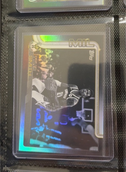 2025 Topps Blackout #MIL Tyler Smith — front