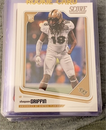 2018 Score #424 Shaquem Griffin — front