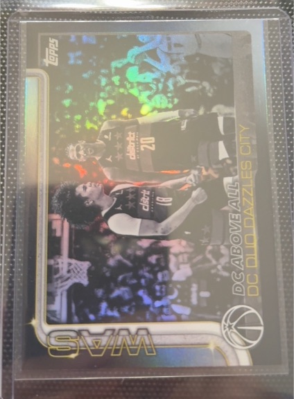 2025-26 Topps #285 DC Above All DC Duo Dazzles City — front