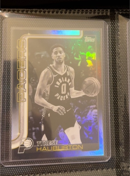 2025-26 Topps Basketball #47 Tyrese Haliburton — front