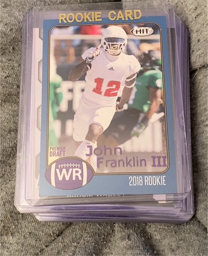 2018 Sage Hit Premier Draft #27 John Franklin III — front