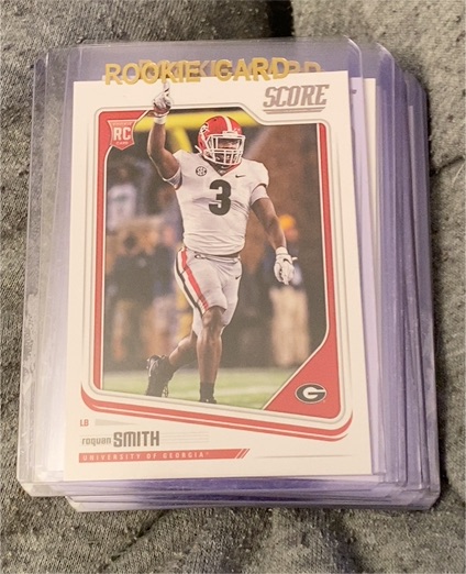2018 Score #342 Roquan Smith Rookie Card — front