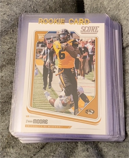2018 Panini Score #433 J'Mon Moore — front