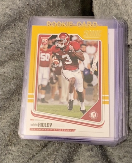 2018 Panini Score #380 Calvin Ridley — front