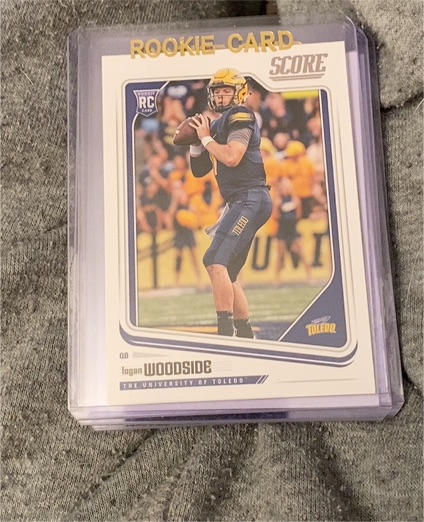 2018 Score #354 Logan Woodside RC — front