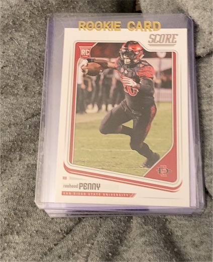 2018 Score #374 Rashaad Penny — front