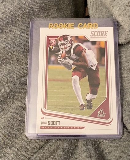 2018 Score #394 Jaleel Scott — front