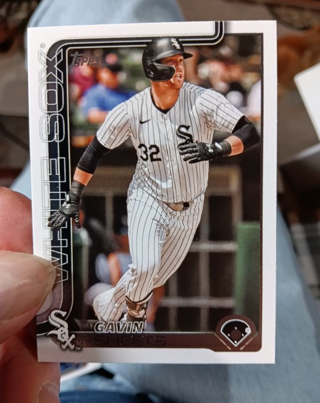2025 Topps Series 1 #95 Gavin Sheets — front