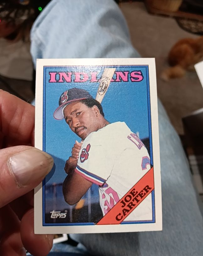 1988 Topps #75 Joe Carter — front
