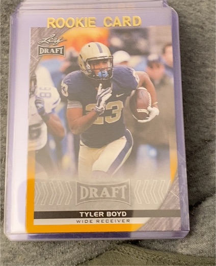 2016 Leaf Draft Tyler Boyd Rookie Card — front