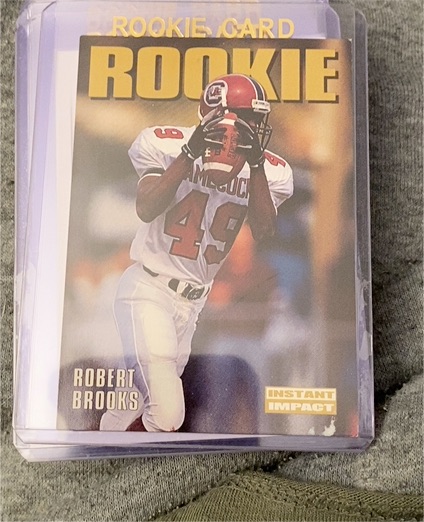 1992 SkyBox Instant Impact #333 Robert Brooks — front
