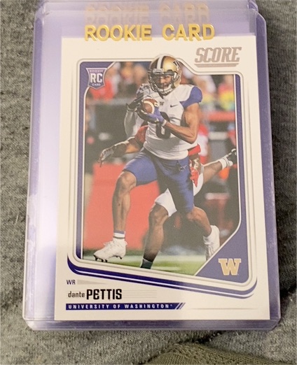 2018 Panini Score #392 Dante Pettis Rookie RC — front