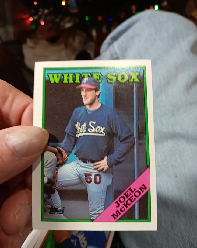 1988 Topps #409 Joel McKeon — front