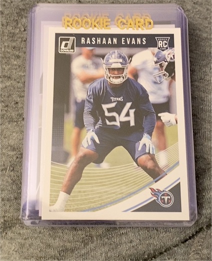 2018 Donruss #361 Rashaan Evans Rookie Card — front
