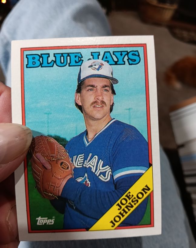 1988 Topps #347 Joe Johnson — front