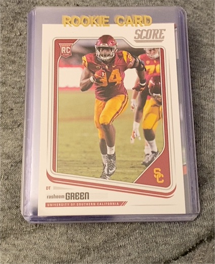 2018 Score #362 Rasheem Green — front