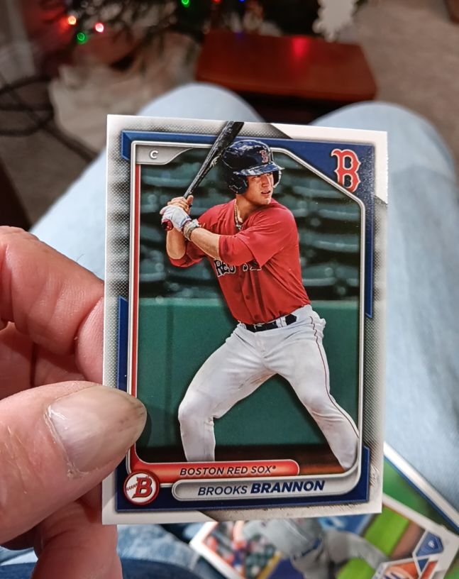 2024 Bowman Paper #BP-95 Brooks Brannon — front