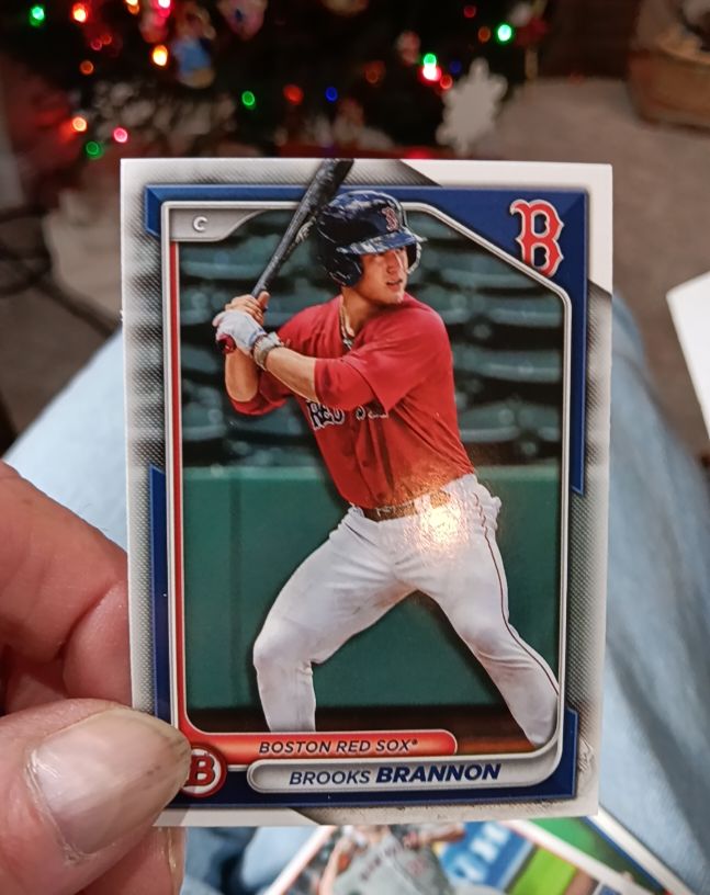 2024 Bowman Prospects #BP-95 Brooks Brannon — front
