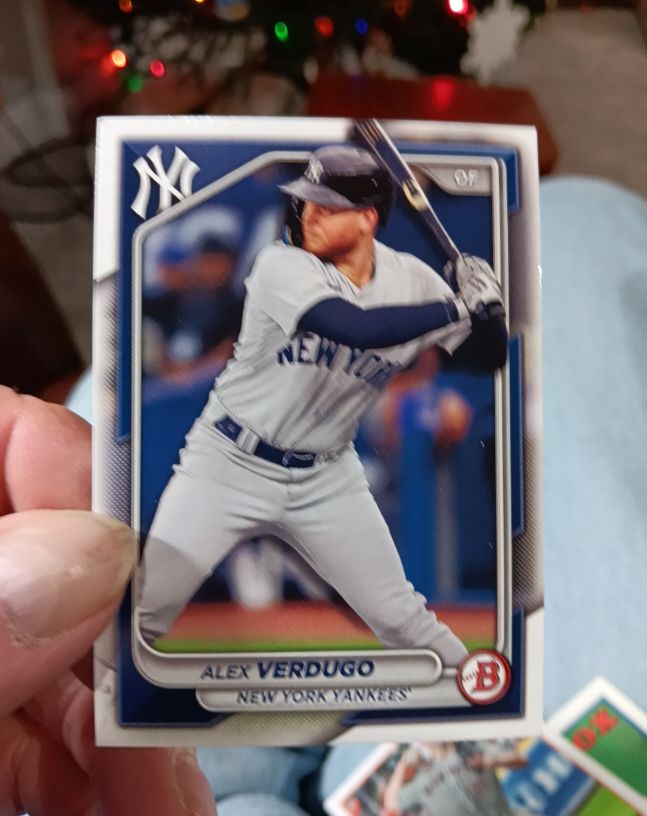 2024 Bowman #88 Alex Verdugo New York Yankees — front