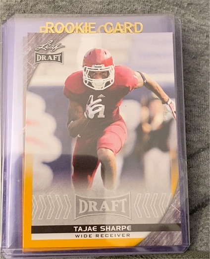 2016 Leaf Draft #82 Tajae Sharpe — front