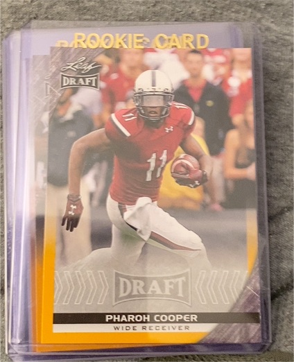 2016 Leaf Draft #73 Pharoh Cooper — front