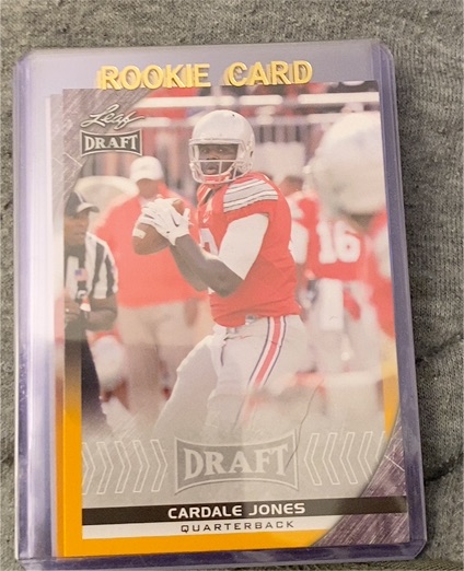 2016 Leaf Draft #11 Cardale Jones — front