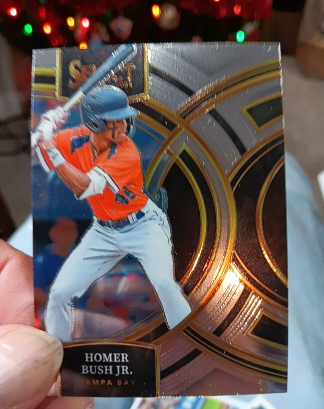 2020 Panini Select Baseball Homer Bush Jr. — front