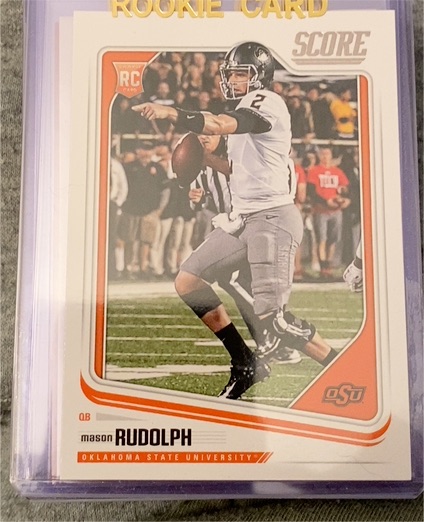 2018 Score #353 Mason Rudolph — front