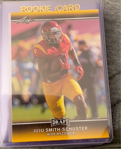 2017 Leaf Draft #45 JuJu Smith-Schuster — front