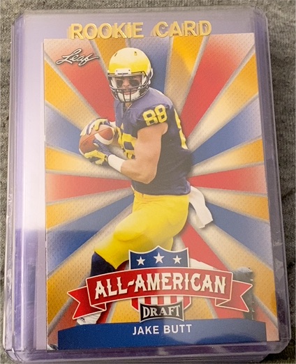 2017 Leaf Draft All-American #AA-?? Jake Butt — front