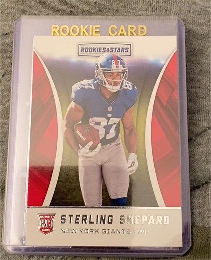 2016 Panini Rookies and Stars #183 Sterling Shepard — front