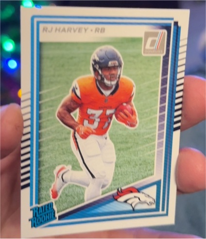 2025 Panini Donruss #312 RJ Harvey — front