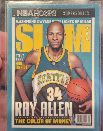 2021-22 Panini NBA Hoops Slam #SLAM 87 Ray Allen — front