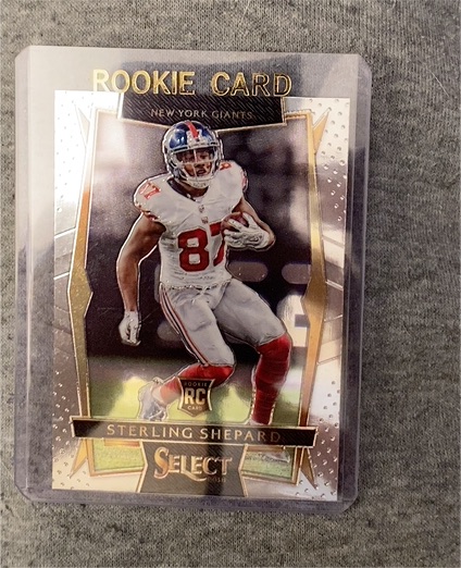 2016 Panini Select Rookie Card Sterling Shepard — front