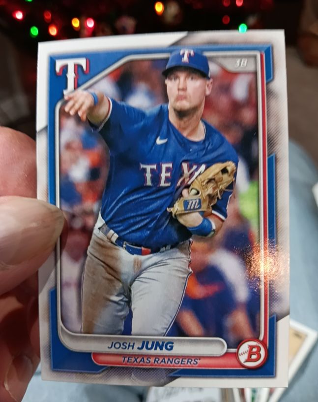 2024 Bowman #98 Josh Jung — front