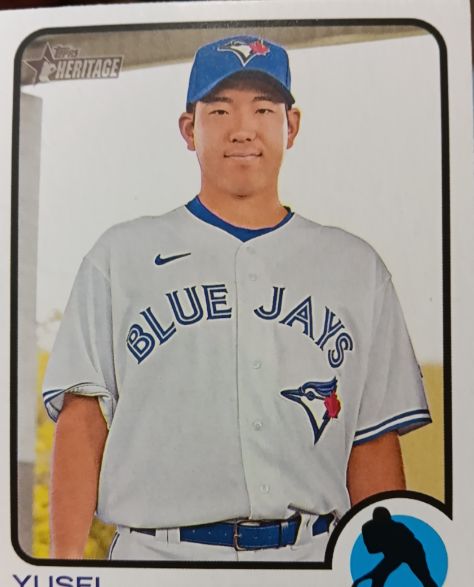 2022 Topps Heritage High Number #687 Yusei Kikuchi — front