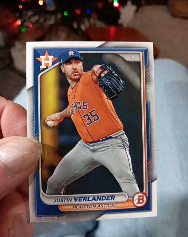 2024 Bowman #48 Justin Verlander — front