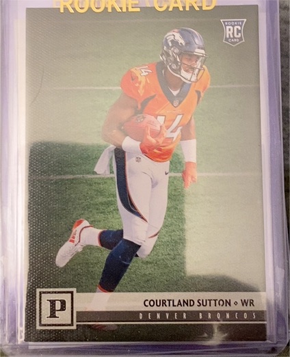 2018 Panini #369 Courtland Sutton — front