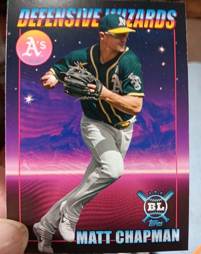2021 Topps Big League #DW-3 Matt Chapman — front